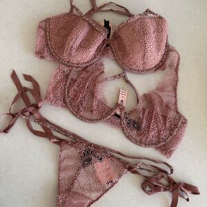 Victoria's Secret Designer Fashion Show 2015 Swarovski Crystal Bra & Panty Set